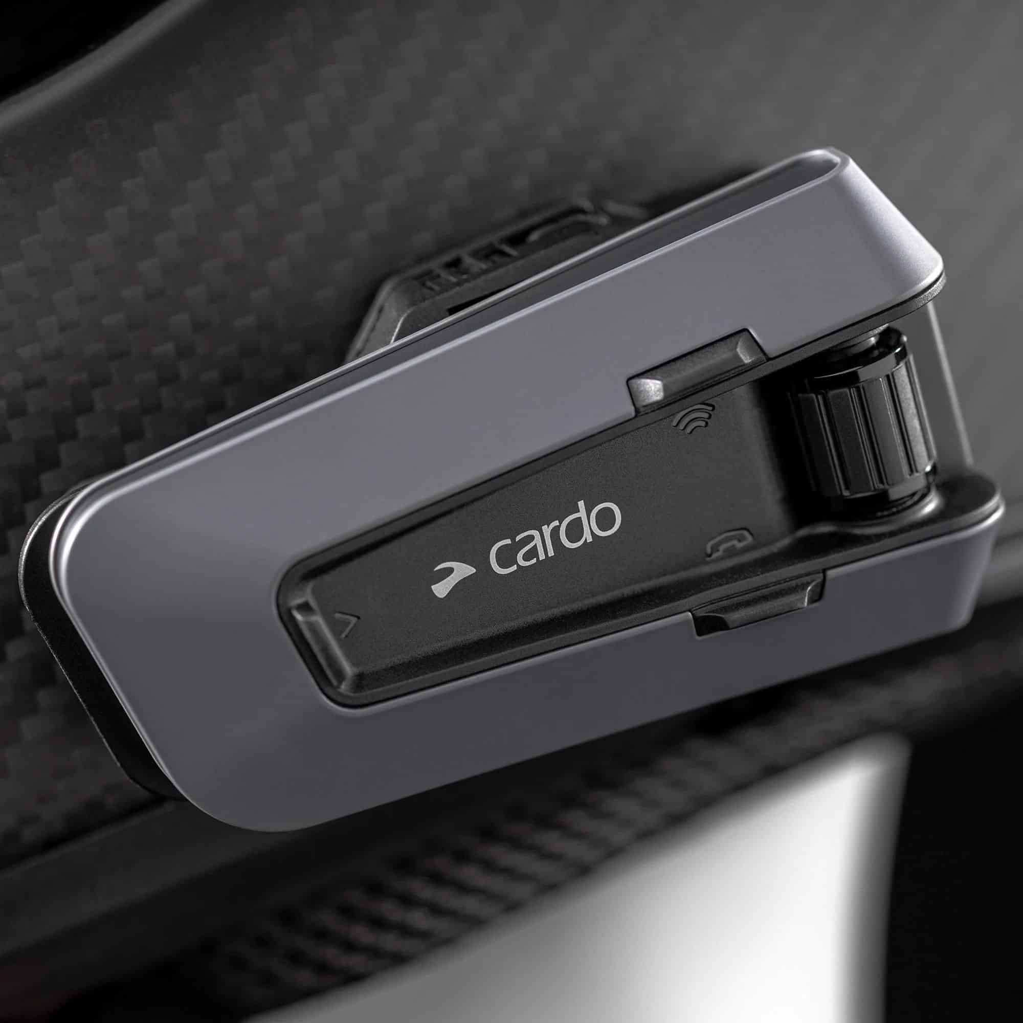Cardo Packtalk Edge motorcycle communication system